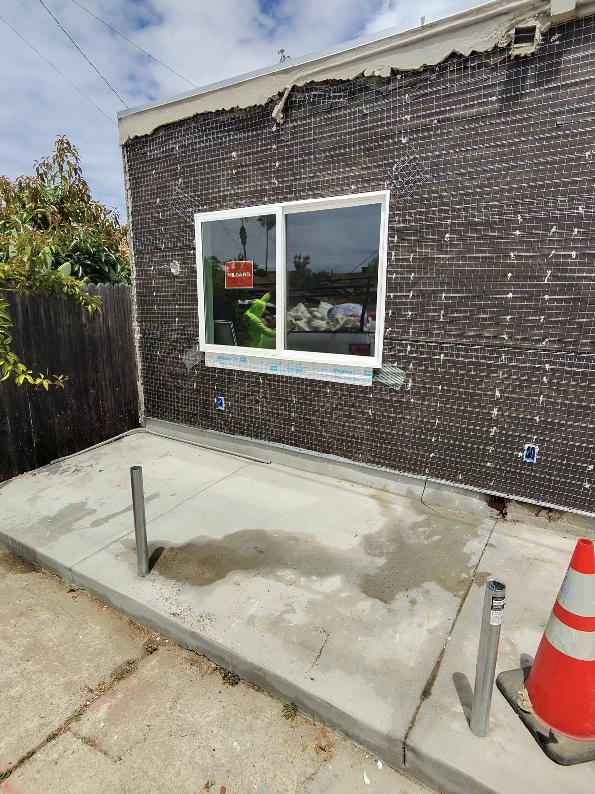 After — same area fully cleaned by San Diego Hauling and Demo